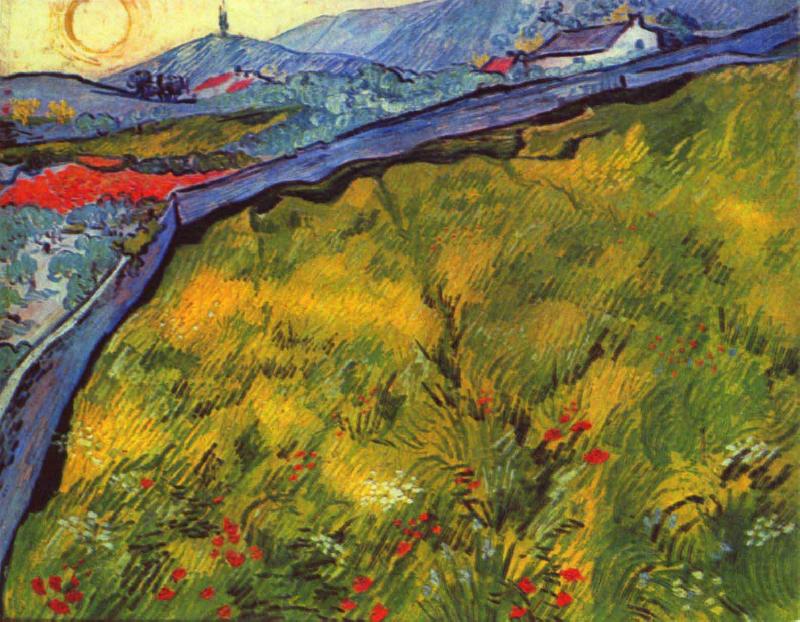 Vincent Van Gogh The Wheat Field oil painting picture